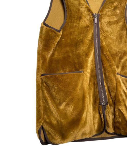 Barbour（バブアー）Barbour (バブアー) Barbour バブアー SL FUR LINER ジップイン ファーライナー ベスト ブラウン ブラウン サイズ:42の古着・服飾アイテム