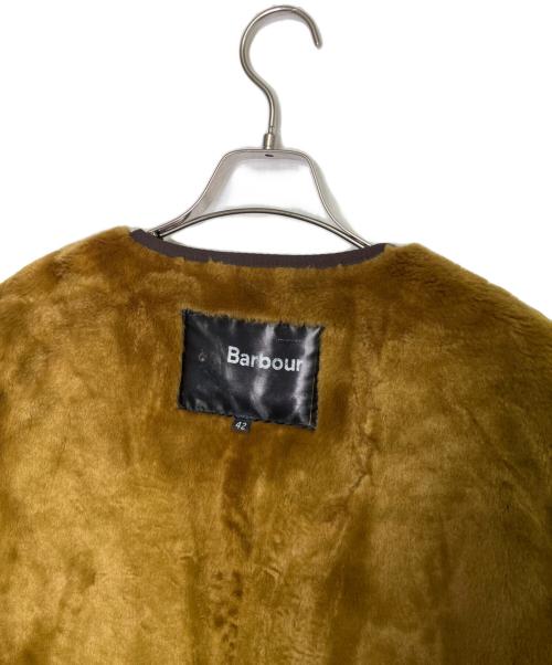 Barbour（バブアー）Barbour (バブアー) Barbour バブアー SL FUR LINER ジップイン ファーライナー ベスト ブラウン ブラウン サイズ:42の古着・服飾アイテム