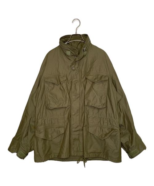 waiper（ワイパー）waiper (ワイパー) WAIPER ワイパー 米軍 M-65 フィールドジャケット 1stモデル ミリタリージャケット オリーブ グリーン サイズ:LARGE SHORT（L-S）の古着・服飾アイテム