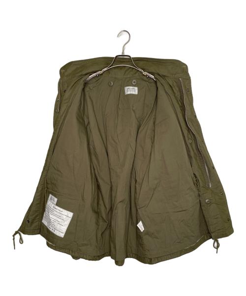 waiper（ワイパー）waiper (ワイパー) WAIPER ワイパー 米軍 M-65 フィールドジャケット 1stモデル ミリタリージャケット オリーブ グリーン サイズ:LARGE SHORT（L-S）の古着・服飾アイテム