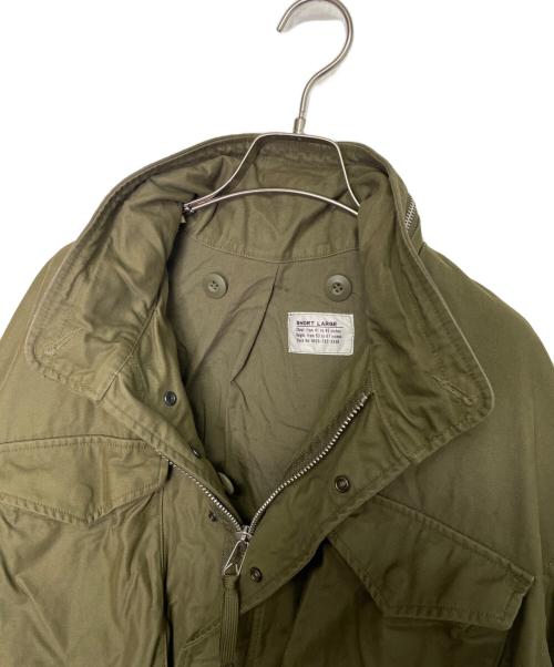 waiper（ワイパー）waiper (ワイパー) WAIPER ワイパー 米軍 M-65 フィールドジャケット 1stモデル ミリタリージャケット オリーブ グリーン サイズ:LARGE SHORT（L-S）の古着・服飾アイテム