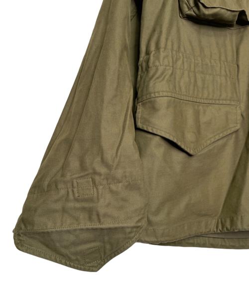 waiper（ワイパー）waiper (ワイパー) WAIPER ワイパー 米軍 M-65 フィールドジャケット 1stモデル ミリタリージャケット オリーブ グリーン サイズ:LARGE SHORT（L-S）の古着・服飾アイテム