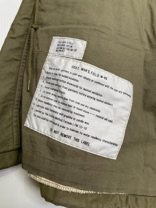 waiper（ワイパー）waiper (ワイパー) WAIPER ワイパー 米軍 M-65 フィールドジャケット 1stモデル ミリタリージャケット オリーブ グリーン サイズ:LARGE SHORT（L-S）の古着・服飾アイテム