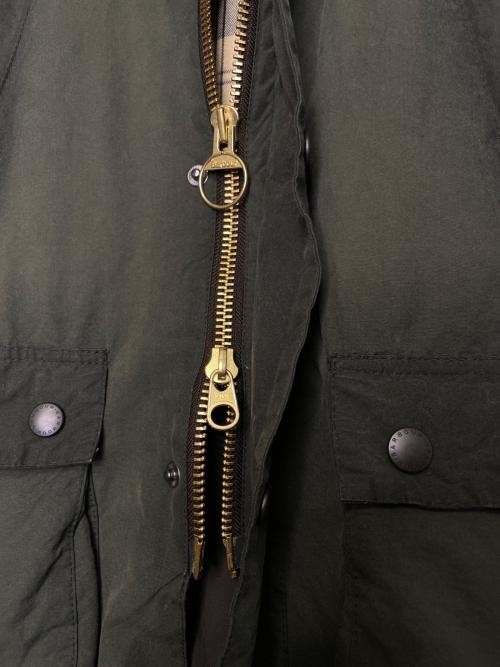 Barbour（バブアー）Barbour (バブアー) Barbour バブアー ピーチスキン WASHED BEDALE SL ウォッシュド ビデイル スリムフィット オイルドジャケット グリーン サイズ:42の古着・服飾アイテム