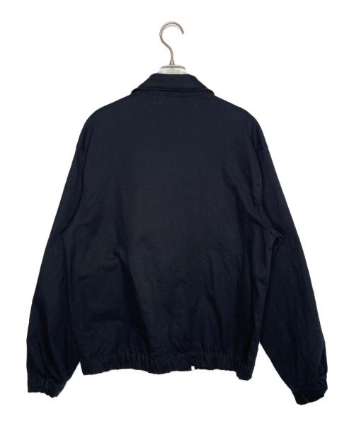 NIKE SB（ナイキエスビー）NIKE SB (ナイキエスビー) NIKE SB LIGHT ナイキエスビー WEIGHT SKATEBOARD JACKET ワンポイント スウォッシュロゴ スイングトップジャケット ブルゾン ブラック×ホワイト サイズ:Sの古着・服飾アイテム