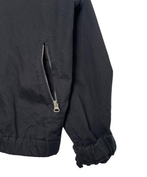 NIKE SB（ナイキエスビー）NIKE SB (ナイキエスビー) NIKE SB LIGHT ナイキエスビー WEIGHT SKATEBOARD JACKET ワンポイント スウォッシュロゴ スイングトップジャケット ブルゾン ブラック×ホワイト サイズ:Sの古着・服飾アイテム