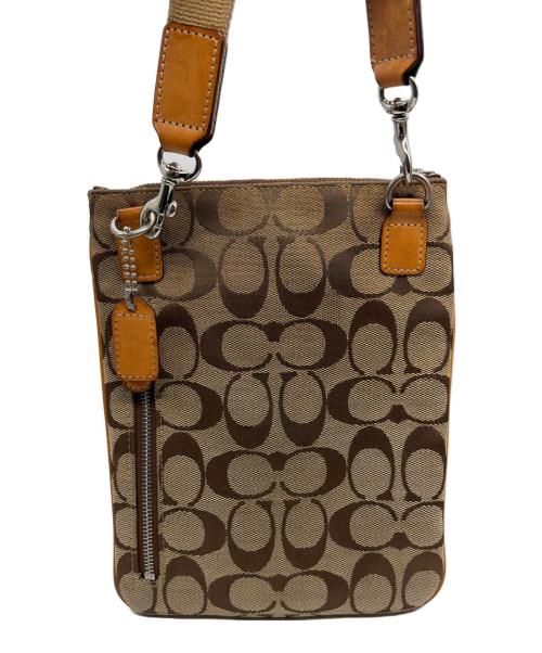 COACH（コーチ）COACH (コーチ) ショルダーバッグ ブラウンの古着・服飾アイテム