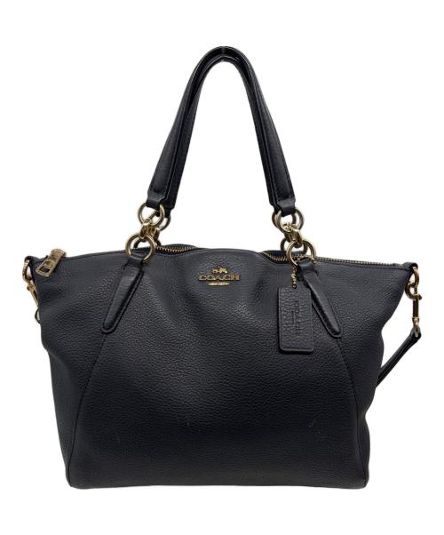COACH（コーチ）COACH (コーチ) 2WAYショルダーバッグ ネイビーの古着・服飾アイテム