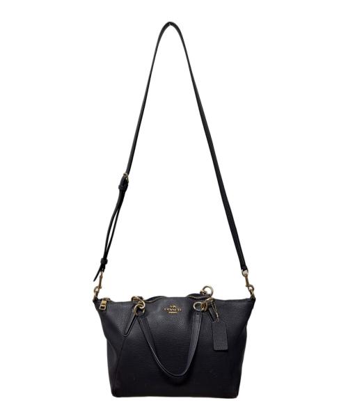 COACH（コーチ）COACH (コーチ) 2WAYショルダーバッグ ネイビーの古着・服飾アイテム