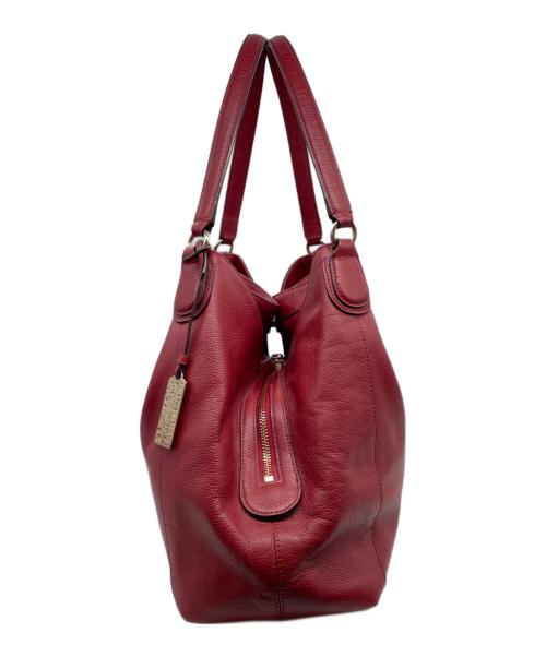 COACH（コーチ）COACH (コーチ) COACH コーチ ホーボー Edie Shoulder Bag イーディー ショルダーバッグ トートバッグ レッド レッドの古着・服飾アイテム