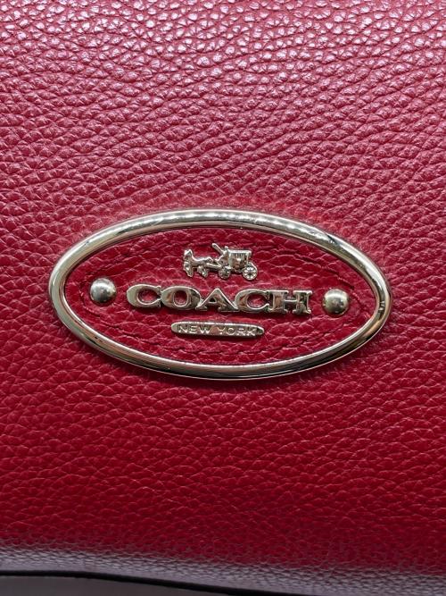 COACH（コーチ）COACH (コーチ) COACH コーチ ホーボー Edie Shoulder Bag イーディー ショルダーバッグ トートバッグ レッド レッドの古着・服飾アイテム