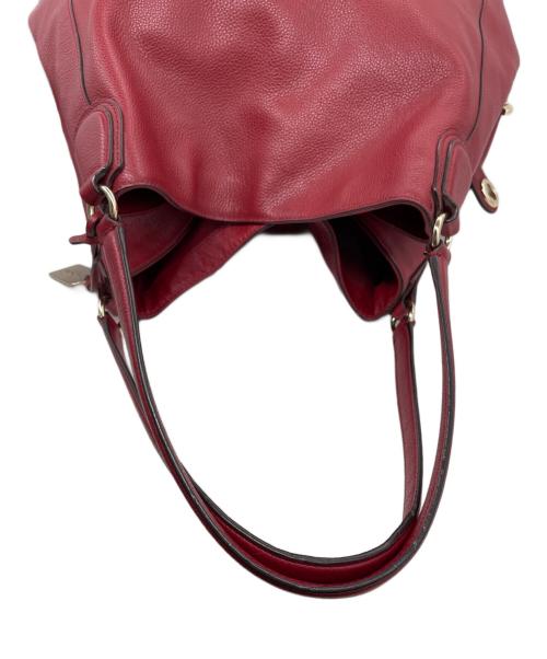COACH（コーチ）COACH (コーチ) COACH コーチ ホーボー Edie Shoulder Bag イーディー ショルダーバッグ トートバッグ レッド レッドの古着・服飾アイテム