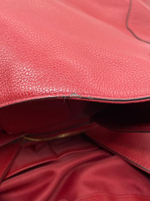 COACH（コーチ）COACH (コーチ) COACH コーチ ホーボー Edie Shoulder Bag イーディー ショルダーバッグ トートバッグ レッド レッドの古着・服飾アイテム