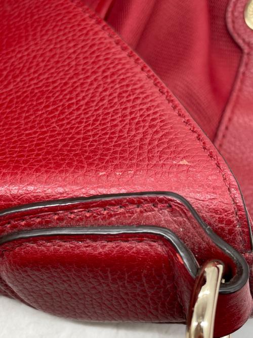 COACH（コーチ）COACH (コーチ) COACH コーチ ホーボー Edie Shoulder Bag イーディー ショルダーバッグ トートバッグ レッド レッドの古着・服飾アイテム