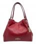 COACH（コーチ）の古着「COACH コーチ ホーボー Edie Shoulder Bag イーディー ショルダーバッグ トートバッグ レッド」｜レッド