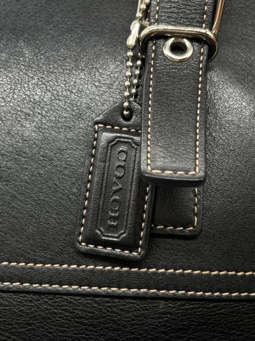 COACH（コーチ）COACH (コーチ) COACH コーチ 5131 ハンプトンズ レザー ラージ トートバッグ ブラックの古着・服飾アイテム