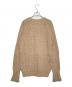 MM6 Maison Margiela (エムエムシックスメゾンマルジェラ) MM6 Maison Margiela エムエムシックス メゾンマルジェラ モヘア アンゴラ混 Vネック ケーブルニット ベージュ サイズ:M：12000円