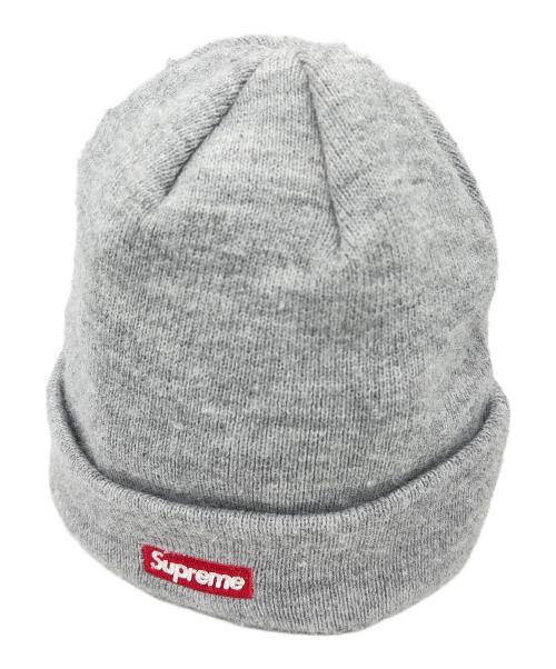 SUPREME（シュプリーム）Supreme (シュプリーム) New Era (ニューエラ) ニット帽 グレーの古着・服飾アイテム