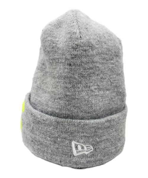 SUPREME（シュプリーム）Supreme (シュプリーム) New Era (ニューエラ) ニット帽 グレーの古着・服飾アイテム