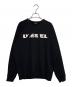 DIESEL（ディーゼル）の古着「DIESEL ディーゼル S-ORESTES-BRO ロゴ スウェット トレーナー」｜ブラック