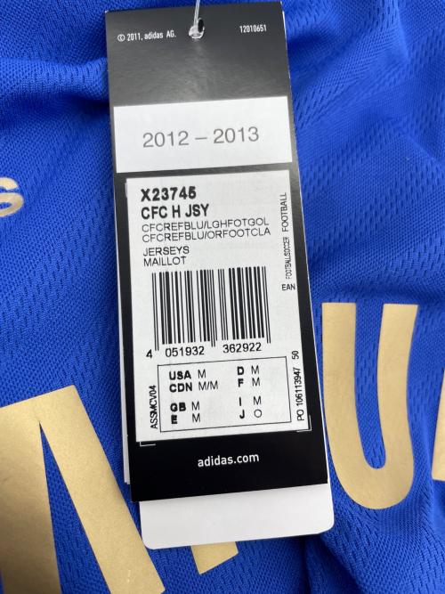 adidas（アディダス）adidas (アディダス) adidas アディダス チェルシーFC SAMSUNG サムスン サッカーユニフォーム ゲームシャツ 背番号16 ラウルメイレレス ブルー サイズ:O 未使用品の古着・服飾アイテム