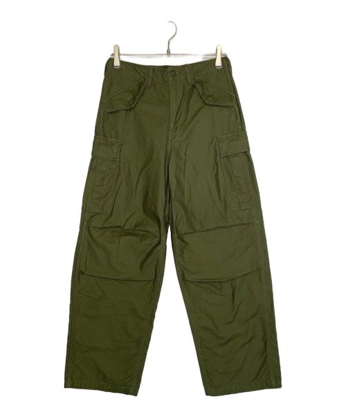 AVIREX（アヴィレックス）AVIREX (アヴィレックス) AVIREX アヴィレックス M-65ファティーグパンツ カーゴパンツ コットンナイロン グリーン サイズ:Sの古着・服飾アイテム