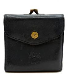 IL BISONTE（イル ビゾンテ）の古着「2つ折り財布」｜ネイビー