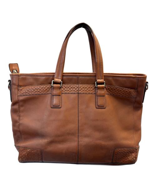 COACH（コーチ）COACH (コーチ) 2WAYバッグ ブラウンの古着・服飾アイテム