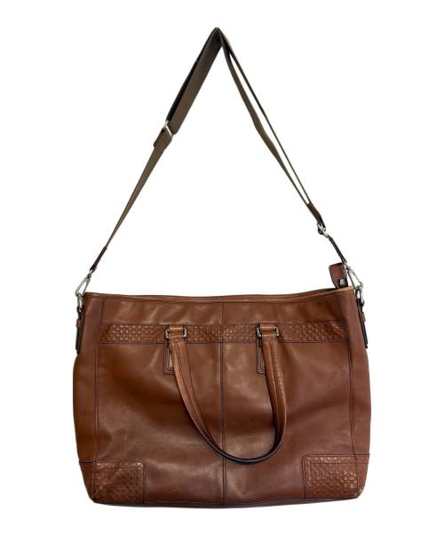 COACH（コーチ）COACH (コーチ) 2WAYバッグ ブラウンの古着・服飾アイテム