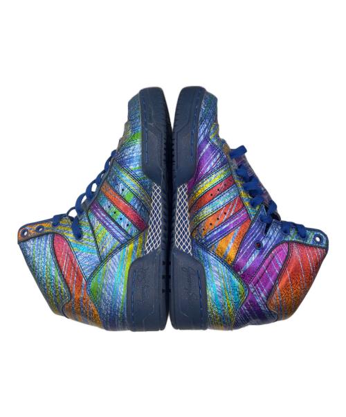 adidas（アディダス）adidas (アディダス) アディダス オリジナルス バイ ジェレミースコット JS ウィング シンセティック マルチカラー サイズ:24.5の古着・服飾アイテム