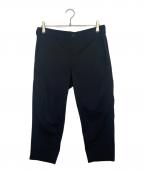 COMME des GARCONS HOMME PLUSコムデギャルソンオムプリュス）の古着「COMME des GARCONS コムデギャルソンオムプリュス HOMME PLUS クロップドパンツ ウール スラックス」｜ブラック