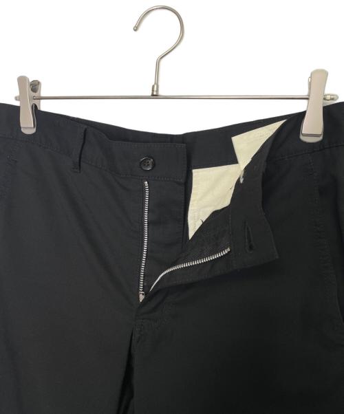 COMME des GARCONS HOMME PLUS（コムデギャルソンオムプリュス）COMME des GARCONS HOMME PLUS (コムデギャルソンオムプリュス) COMME des GARCONS コムデギャルソンオムプリュス HOMME PLUS クロップドパンツ ウール スラックス ブラック サイズ:Sの古着・服飾アイテム