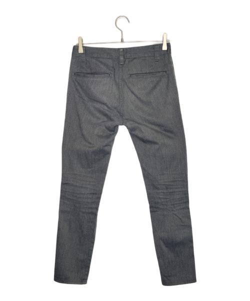 UNDERCOVER（アンダーカバー）UNDERCOVER (アンダーカバー) UNDERCOVER アンダーカバー 2015AW NO BORDER期 クラッシュ ストレッチ チノパンツ サイズ:1の古着・服飾アイテム