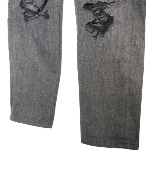 UNDERCOVER（アンダーカバー）UNDERCOVER (アンダーカバー) UNDERCOVER アンダーカバー 2015AW NO BORDER期 クラッシュ ストレッチ チノパンツ サイズ:1の古着・服飾アイテム