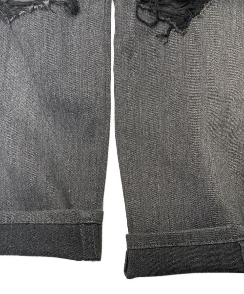 UNDERCOVER（アンダーカバー）UNDERCOVER (アンダーカバー) UNDERCOVER アンダーカバー 2015AW NO BORDER期 クラッシュ ストレッチ チノパンツ サイズ:1の古着・服飾アイテム