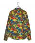 COMME des GARCONS HOMME PLUS COMME des GARCONS HOMME PLUS コムデギャルソン オムプリュス 2001年秋冬 サイケ期 スター 総柄 長袖シャツ レッド×イエロー×ブルー サイズ:L：10000円