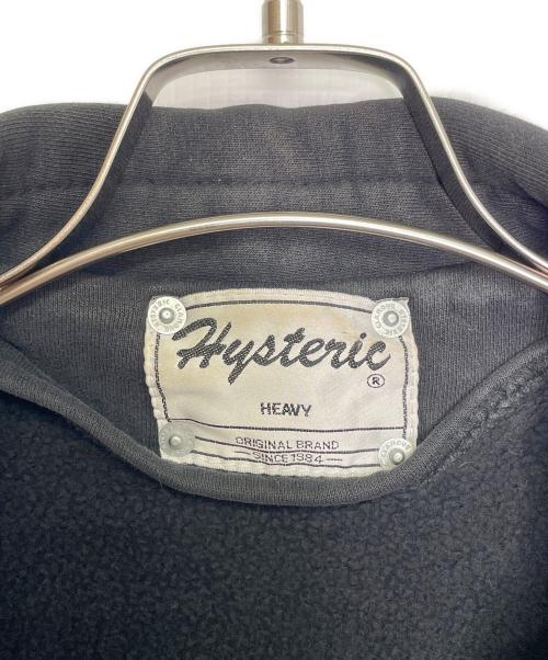 hysterics（ヒステリックス）hysterics (ヒステリックス) hysterics ヒステリックス 2004 AC/DC コラボ  スウェット ダブルライダースジャケット ブラック サイズ:FREEの古着・服飾アイテム