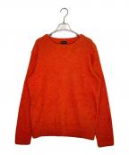 DOMON HOMMEドモンオム）の古着「DOMON HOMME ドモンオム 90's 90年代 Vガゼット ウール セーター ニット オレンジ」｜オレンジ