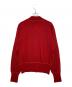 JUNIOR GAULTIER (ジュニアゴルチエ) JUNIOR GAULTIER ジュニアゴルチエ ウール混 クロスマークボタン カーディガン レッド レッド サイズ:L：6000円
