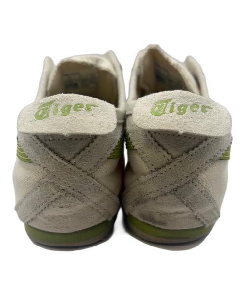 Onitsuka Tiger（オニツカタイガー）Onitsuka Tiger (オニツカタイガー) メキシコ66 ホワイト×グリーン サイズ:24の古着・服飾アイテム