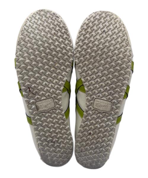 Onitsuka Tiger（オニツカタイガー）Onitsuka Tiger (オニツカタイガー) メキシコ66 ホワイト×グリーン サイズ:24の古着・服飾アイテム