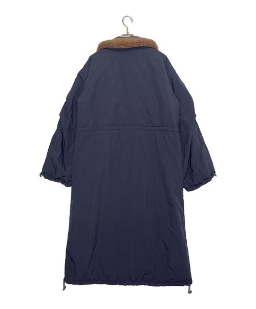 crie confort（クリーコンフォルト）crie confort AZUL by moussy crie confort クリーコンフォルト AZUL by moussy アズールバイマウジー リバーシブル バイカラー 中綿コート カーキ×ブラウン サイズ:Mの古着・服飾アイテム
