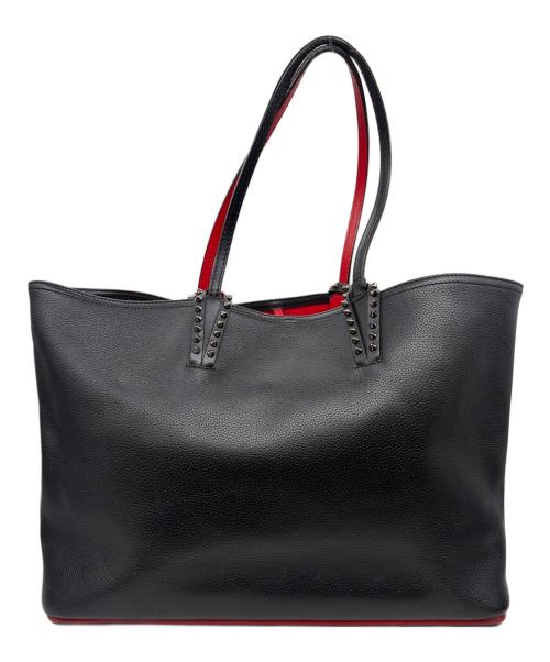 Christian Louboutin（クリスチャン・ルブタン）Christian Louboutin (クリスチャン・ルブタン) CABATA BAG ブラック×レッドの古着・服飾アイテム