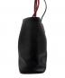 Christian Louboutin (クリスチャン・ルブタン) CABATA BAG ブラック×レッド：25000円