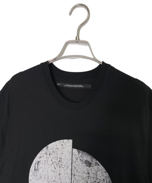 JULIUS（ユリウス）JULIUS (ユリウス) JULIUS ユリウス [ Ungated; ] 月 Moon グラフィック プリント Tシャツ 827CPM1 ブラック×ホワイト サイズ:2の古着・服飾アイテム