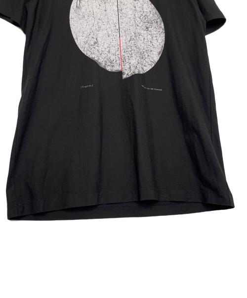 JULIUS（ユリウス）JULIUS (ユリウス) JULIUS ユリウス [ Ungated; ] 月 Moon グラフィック プリント Tシャツ 827CPM1 ブラック×ホワイト サイズ:2の古着・服飾アイテム