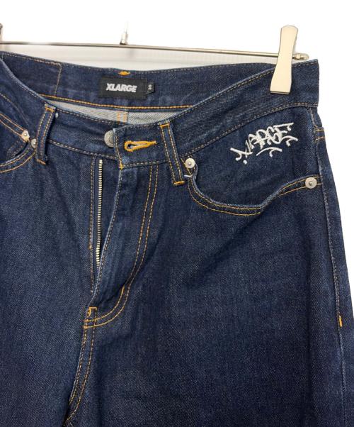 X-LARGE（エクストララージ）X-LARGE (エクストララージ) デニムパンツ インディゴ サイズ:W30の古着・服飾アイテム