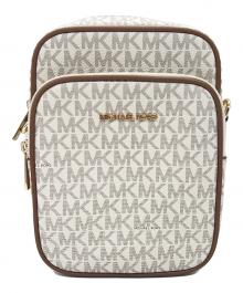 MICHAEL KORS（マイケルコース）の古着「ショルダーバッグ」｜アイボリー×ベージュ