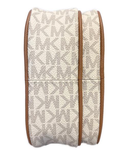 MICHAEL KORS（マイケルコース）MICHAEL KORS (マイケルコース) ショルダーバッグ アイボリー×ベージュの古着・服飾アイテム