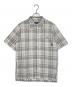 Patagonia（パタゴニア）の古着「Patagonia パタゴニア Puckerware Shirt パッカーウェアシャツ シアサッカー チェック 半袖シャツ フェザーグレー ブルー」｜グレー